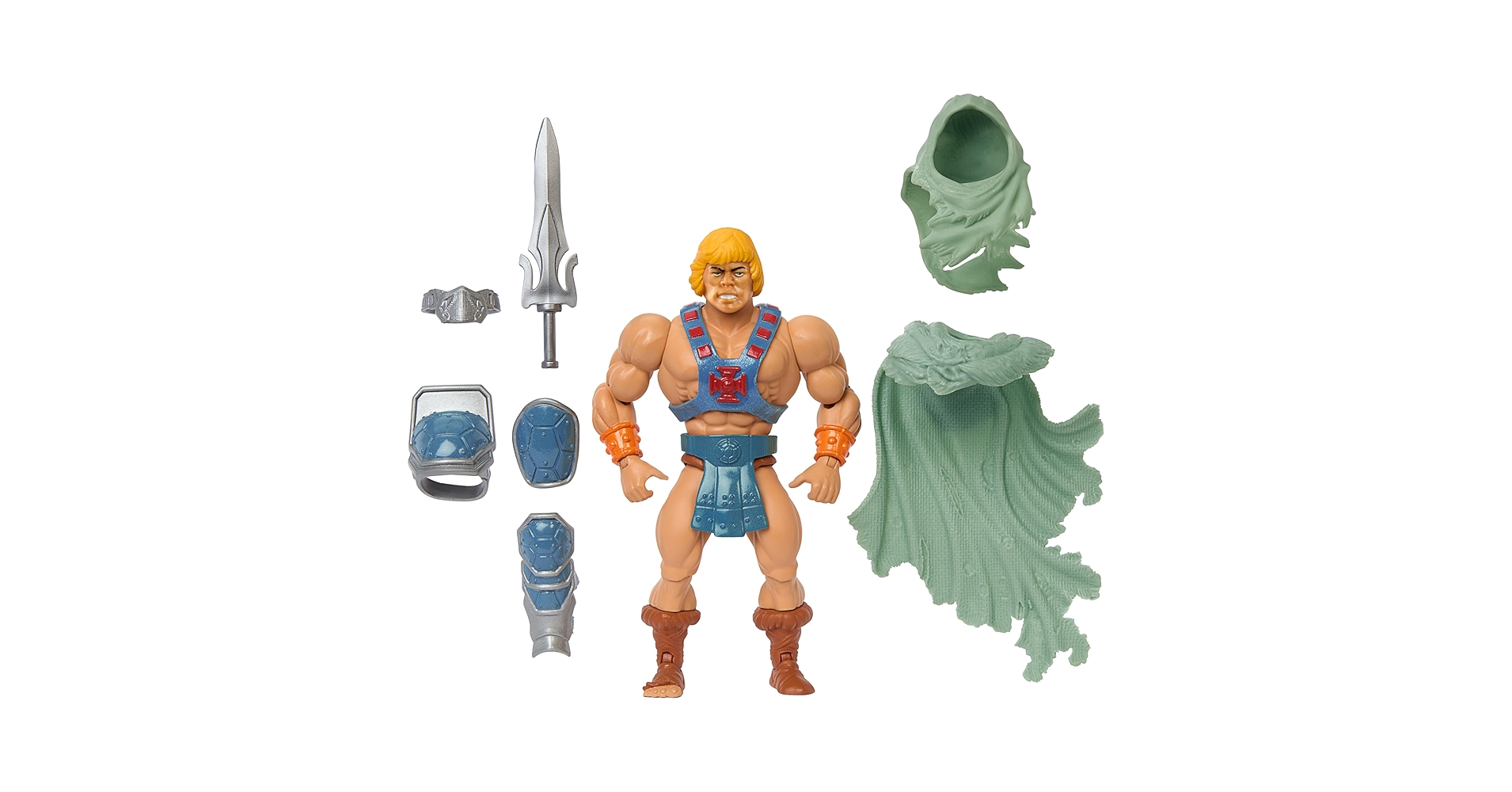ゲーム・おもちゃ・グッズ Tiger of heman figure Masters of the Universe Origins Thunder Punch He-Man Deluxe